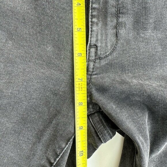 MANGO MNG organic cotton Straight Cropped Jandri Jeans black Mid Rise size 1 - Picture 12 of 12